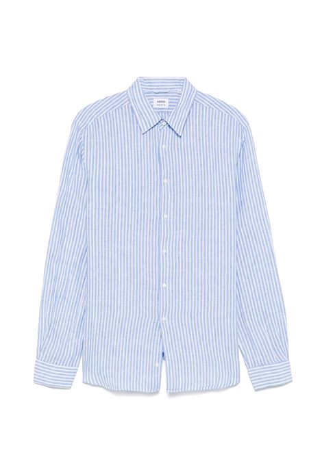 camicia comma uomo blu ASPESI | CE29 L08520069